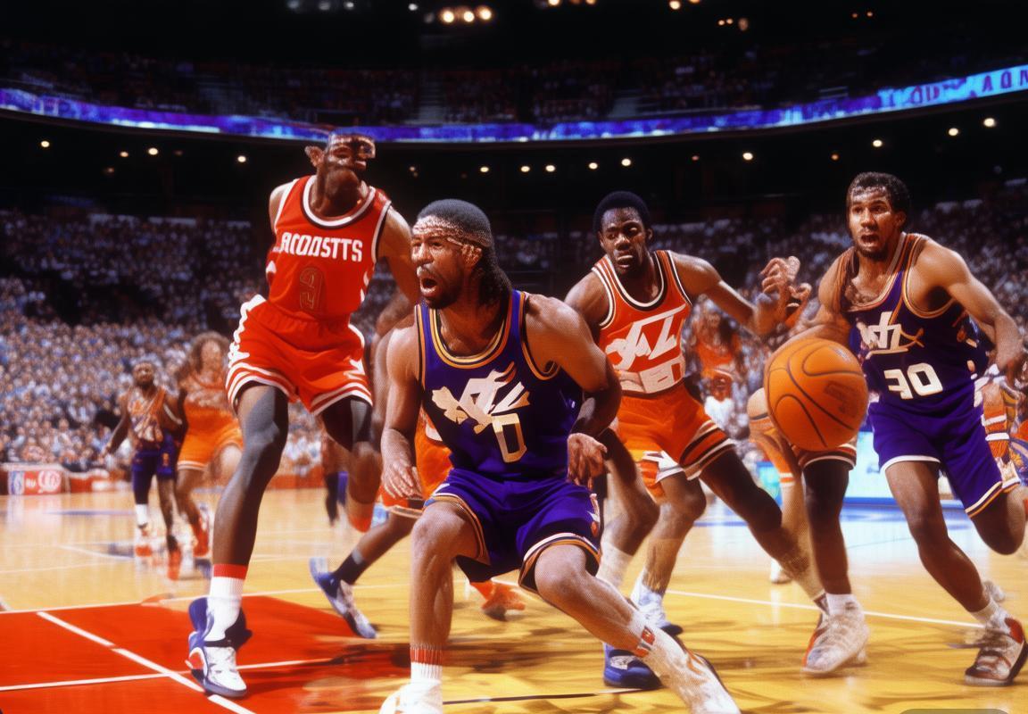 1994年NBA火箭爵士经典对决：传奇对决回顾